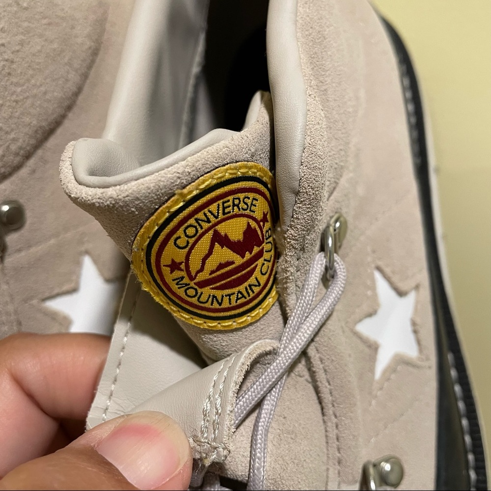 Converse One Star Suede Hiker Bootie Beige 10 - Picture 5 of 7